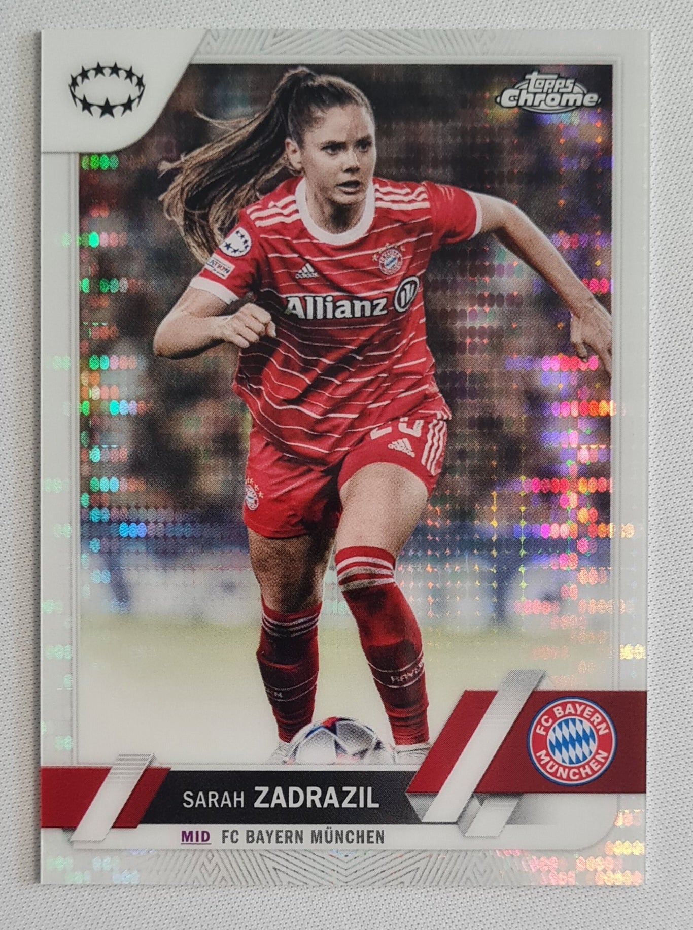 Sarah Zadrazil - 2023 Topps Chrome Champions League #48