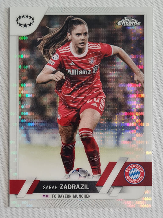 Sarah Zadrazil - 2023 Topps Chrome Champions League #48