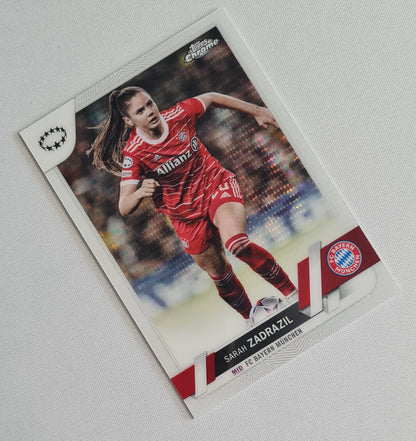 Sarah Zadrazil - 2023 Topps Chrome Champions League #48