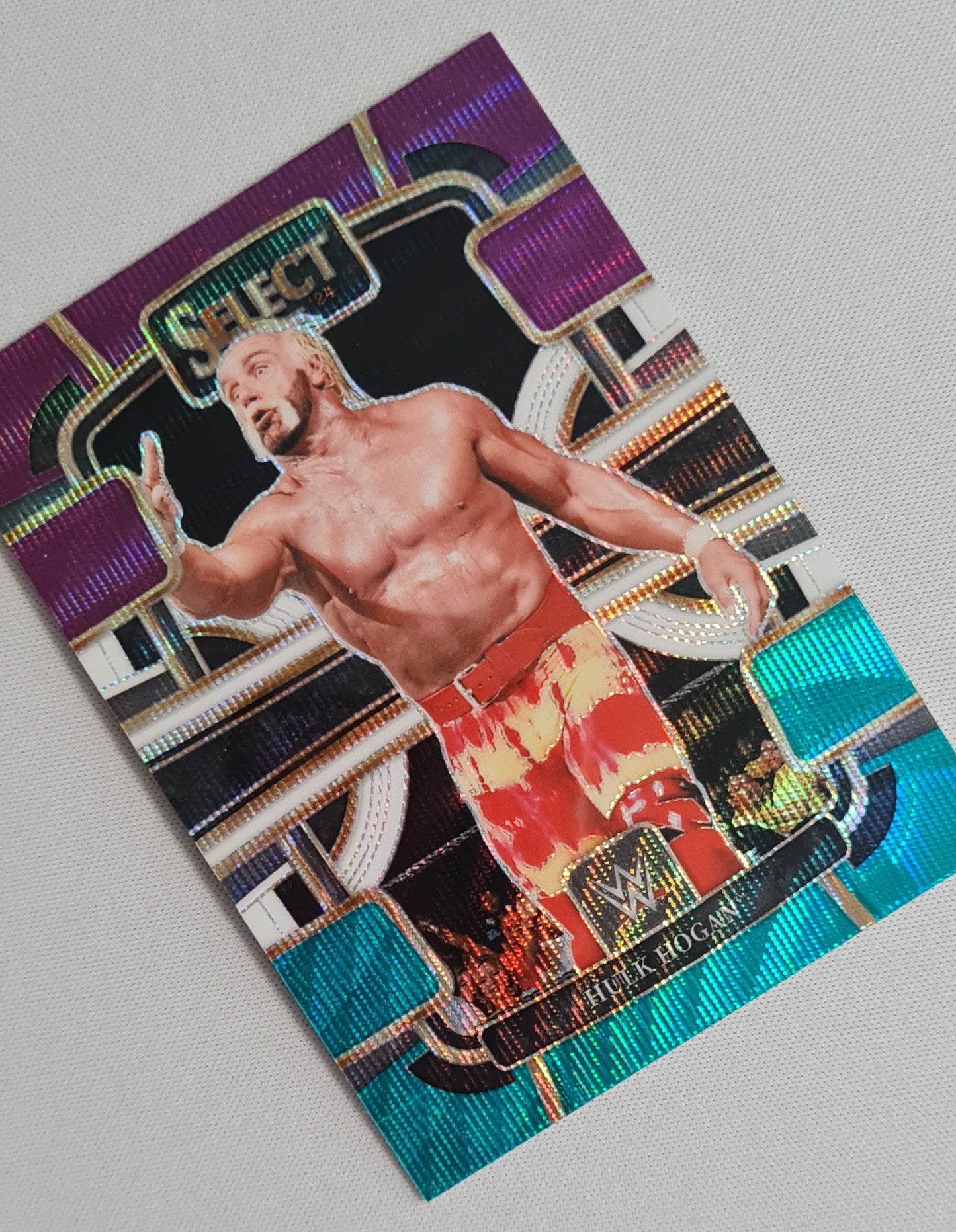 Hulk Hogan - 2024 Panini WWE Select Purple/White/Green #81