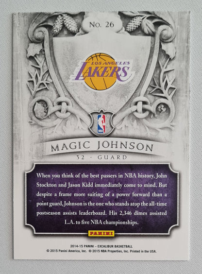 Magic Johnson - 2014-15 Panini Excalibur #26