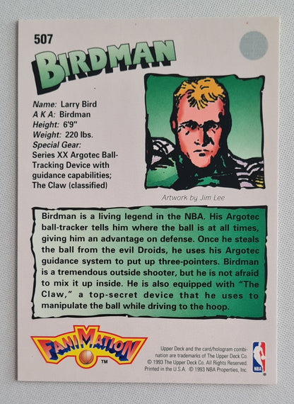 Larry Bird - 1993 Upper Deck FaniMation #507