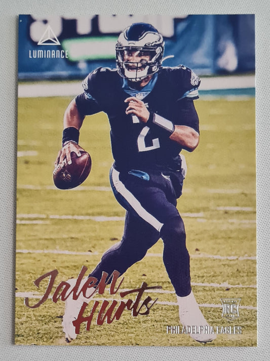Jalen Hurts - 2020 Panini Chronicles Luminance #210