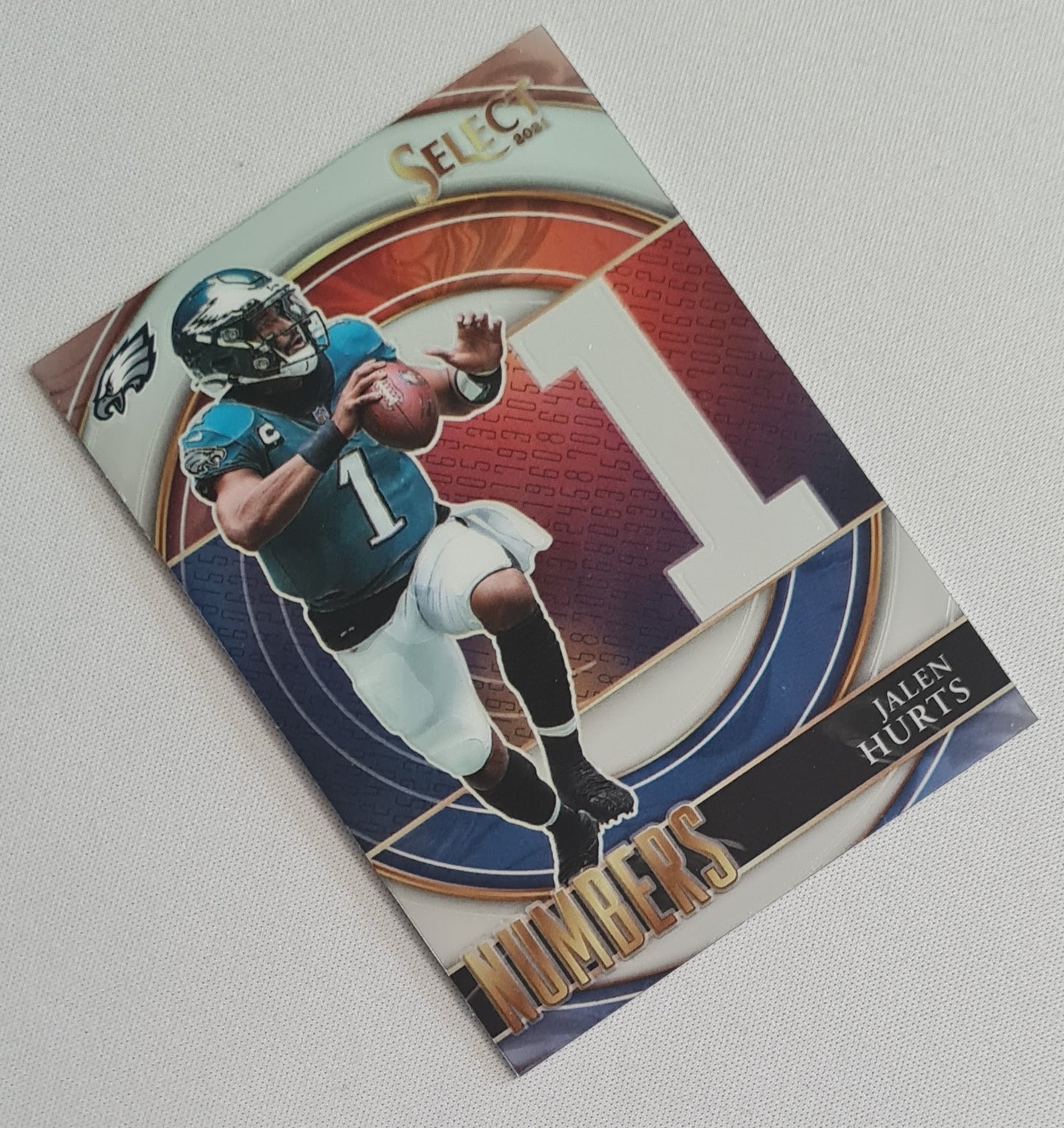 Jalen Hurts - 2021 Panini Select Numbers #SN-9