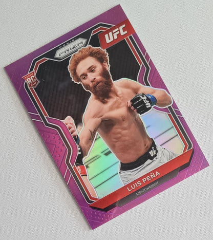 Luis Peña - 2021 Panini Prizm Purple UFC (RC) /149 #27