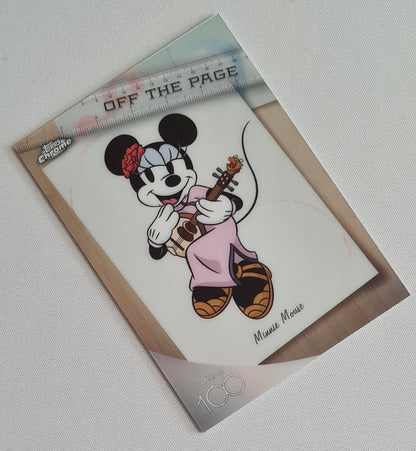 Minnie Mouse - Topps Chrome Disney 100 Off the Page #OTP-7