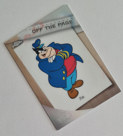 Pete - 2023 Topps Chrome Disney 100 Off The Page #OTP-2