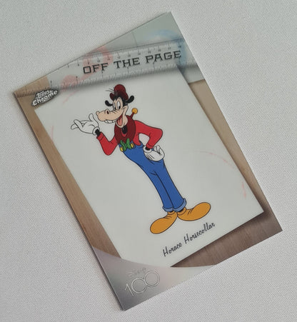Horace Horsecollar - Topps Chrome Disney 100 Off The Page #OTP-8