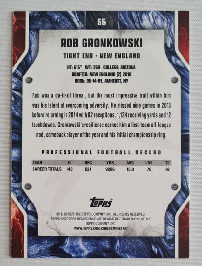 Rob Gronkowski - 2025 Topps /175 #66