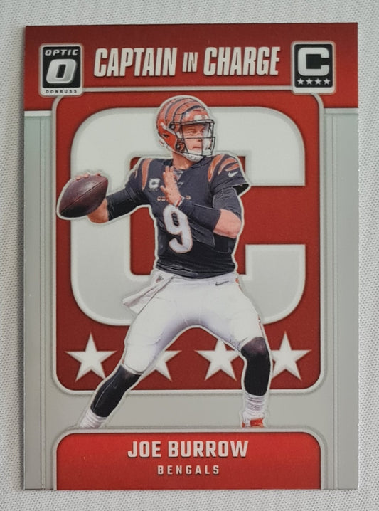Joe Burrow - 2024 Panini Donruss Optic Captain in Charge #4