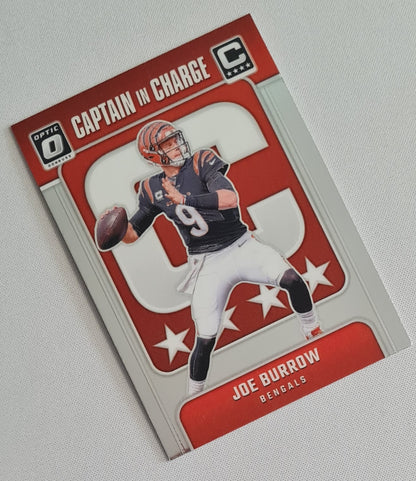 Joe Burrow - 2024 Panini Donruss Optic Captain in Charge #4