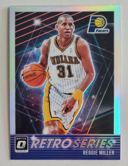 Reggie Miller - 2018 Panini Donruss Optic Retro Series #26