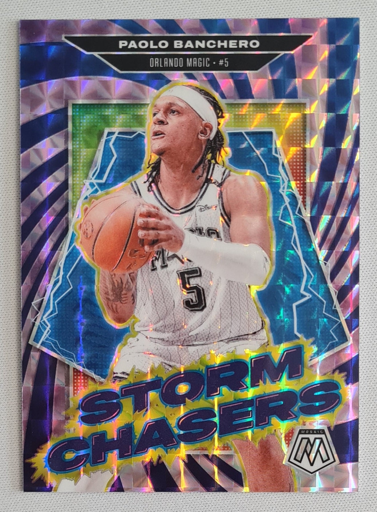 Paolo Banchero - 2024 Panini Mosaic Storm Chaser #1