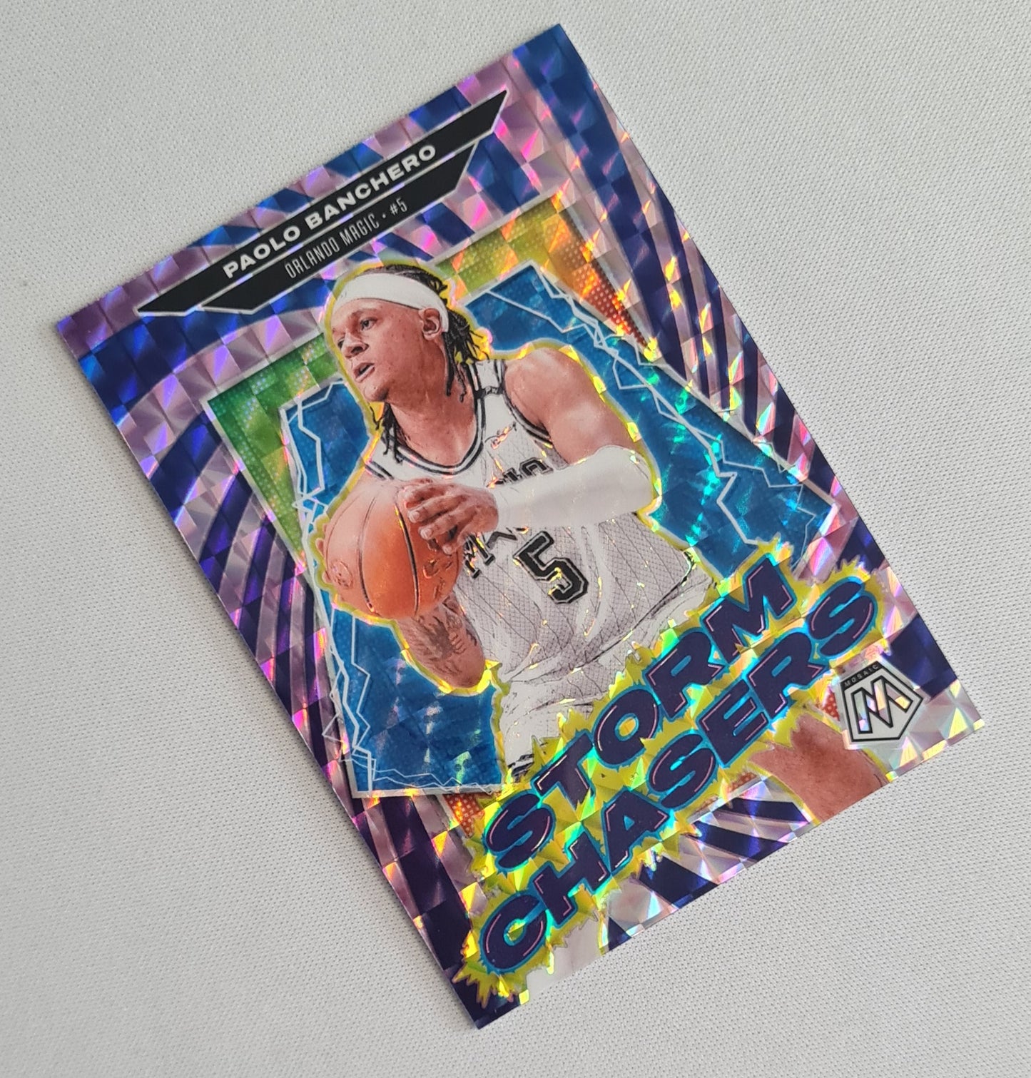 Paolo Banchero - 2024 Panini Mosaic Storm Chaser #1