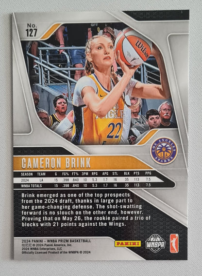 Cameron Brink - 2024 Panini Prizm Silver (RC) WNBA #127