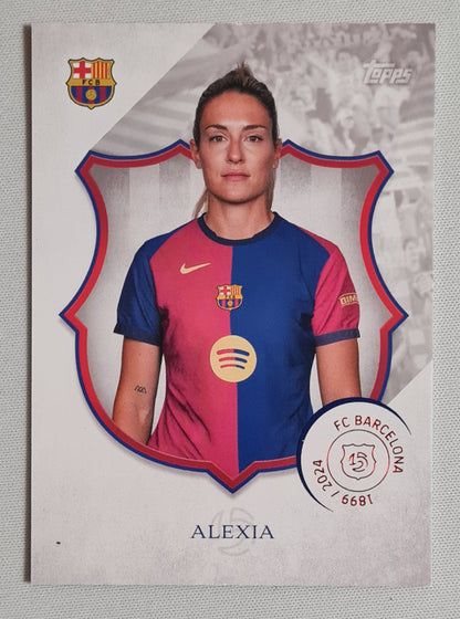 Alexia - 2025 Topps FC Barcelona Official Club Product - 125 Legacy Set #21