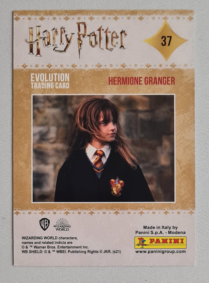Hermione Granger - Panini Harry Potter (italy) Wizarding World WB - Evolution Trading Card - #37