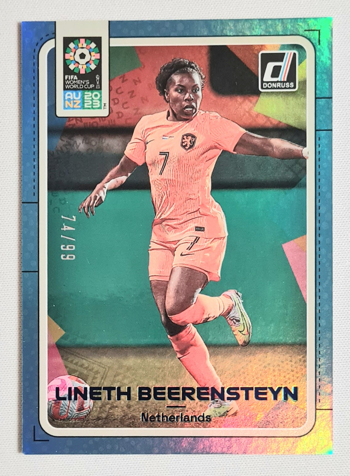 Lineth Beerensteyn - 2023 Panini Donruss FIFA Women's Soccer World Cup 2023 - Team Netherlands KNVB - #113 /99