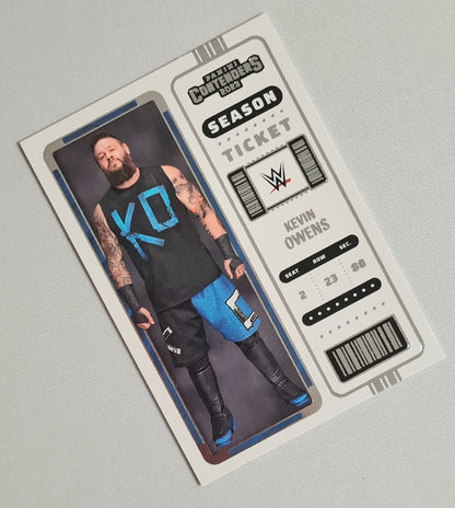 Kevin Owens - 2023 Panini Chronicles Contenders WWE Wrestling Season Ticket Smack Down #108