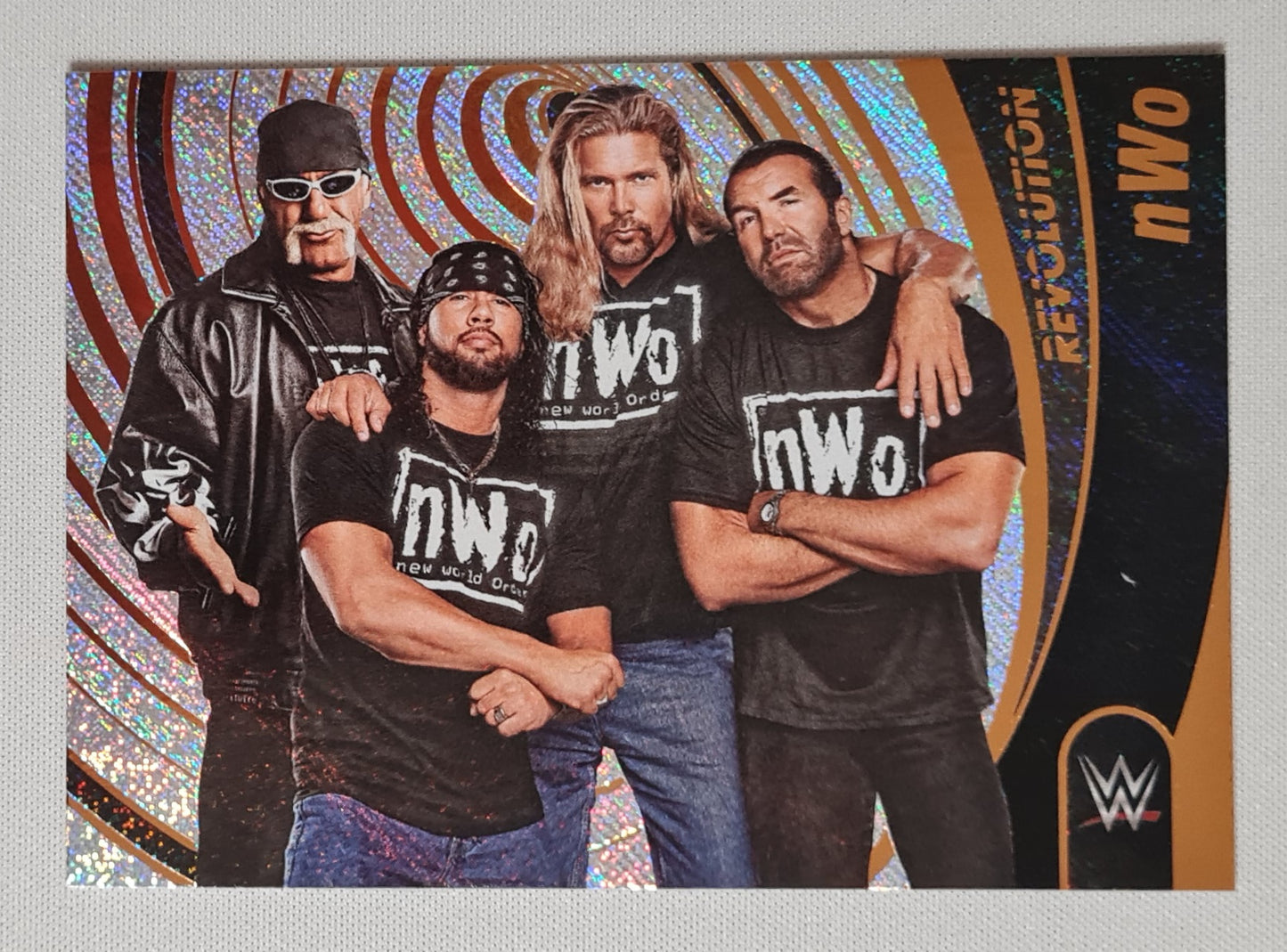 NWO - 2023 Panini Revolution WWE Wrestling Featuring Hollywood Hogan and Hulk Hogan WWE Legends #146