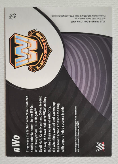 NWO - 2023 Panini Revolution WWE Wrestling Featuring Hollywood Hogan and Hulk Hogan WWE Legends #146