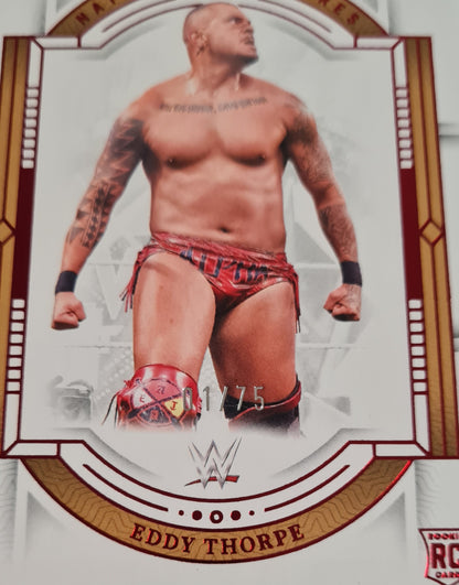 Eddy Thorpe - 2024 Panini National Treasures WWE Wrestling NXT #55 /75