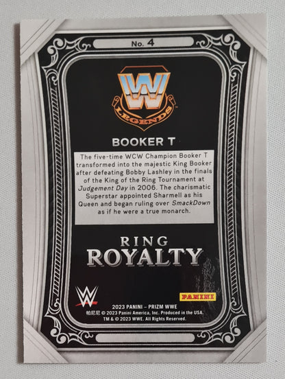 Booker T - 2023 Panini Prizm WWE Wrestling Ring Royalty #4
