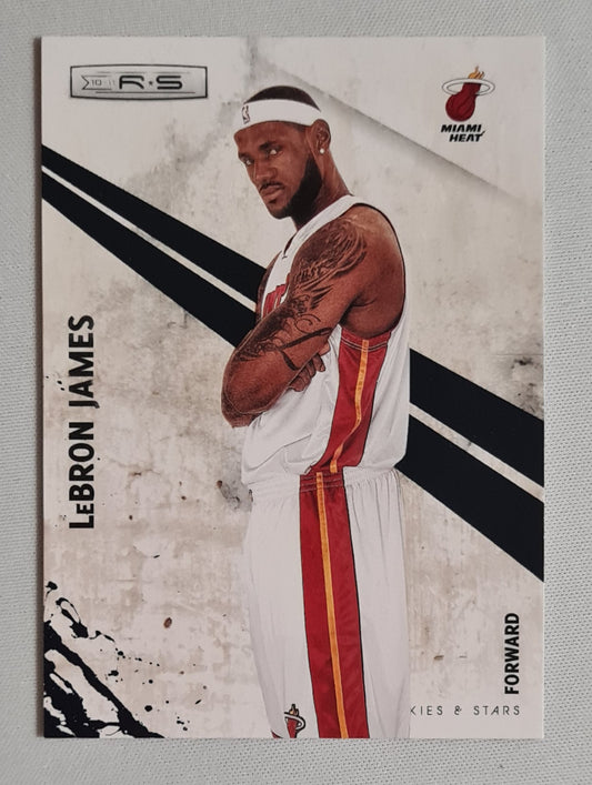 LeBron James - 2010 Panini 10 Rookies & Stars Basketball NBA Miami Heat #40