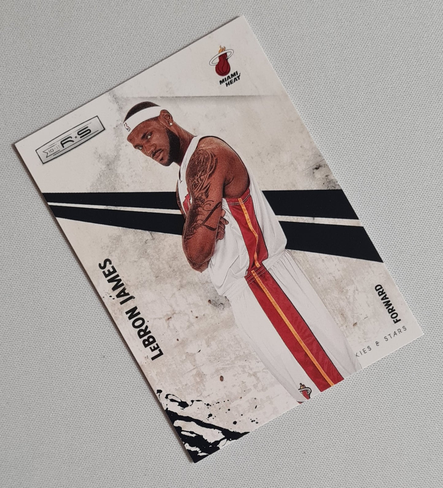 LeBron James - 2010 Panini 10 Rookies & Stars Basketball NBA Miami Heat #40