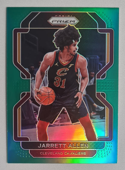 Jarrett Allen - 2021/22 Panini Prizm Basketball NBA Cleveland Cavaliers #209 Green Prizm
