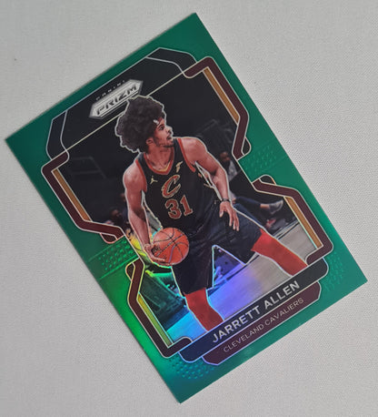 Jarrett Allen - 2021/22 Panini Prizm Basketball NBA Cleveland Cavaliers #209 Green Prizm