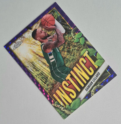 Damian Lillard - 2025 Topps Chrome "Instinct" Basketball NBA #INS-23