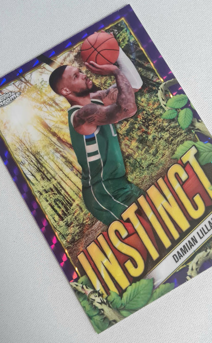 Damian Lillard - 2025 Topps Chrome "Instinct" Basketball NBA #INS-23