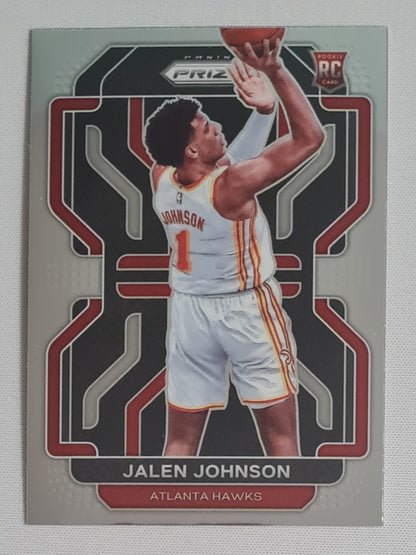 Jalen Johnson - 2021/22 Panini Prizm Basketball NBA Atlanta Hawks (RC) #305