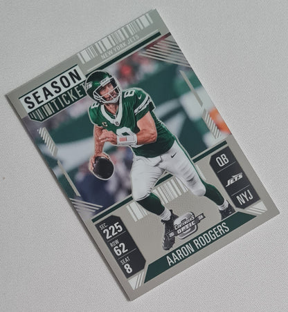 Aaron Rodgers - 2024 Panini Contenders Optic Football NFL Season Ticket NY Jets #42