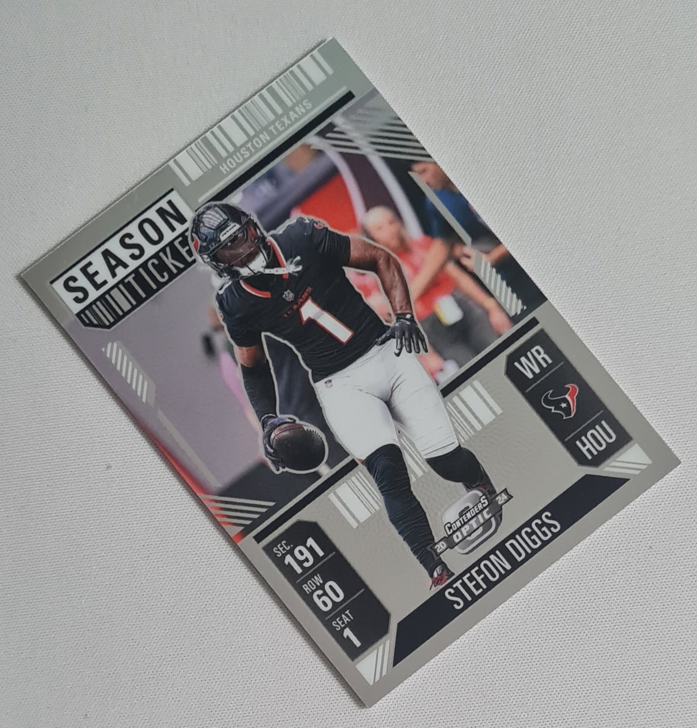 Stefon Diggs - 2024 Panini Contenders Optic Football NFL Season Ticket Houston Texans #22