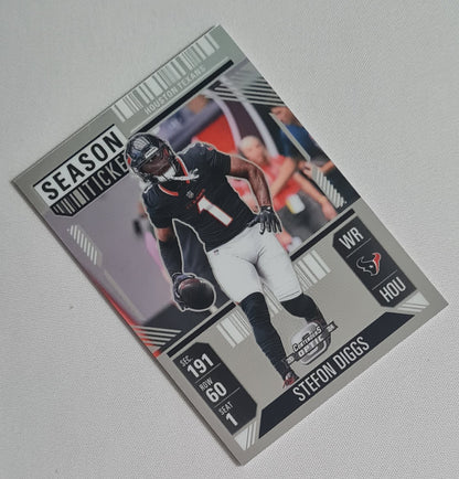 Stefon Diggs - 2024 Panini Contenders Optic Football NFL Season Ticket Houston Texans #22