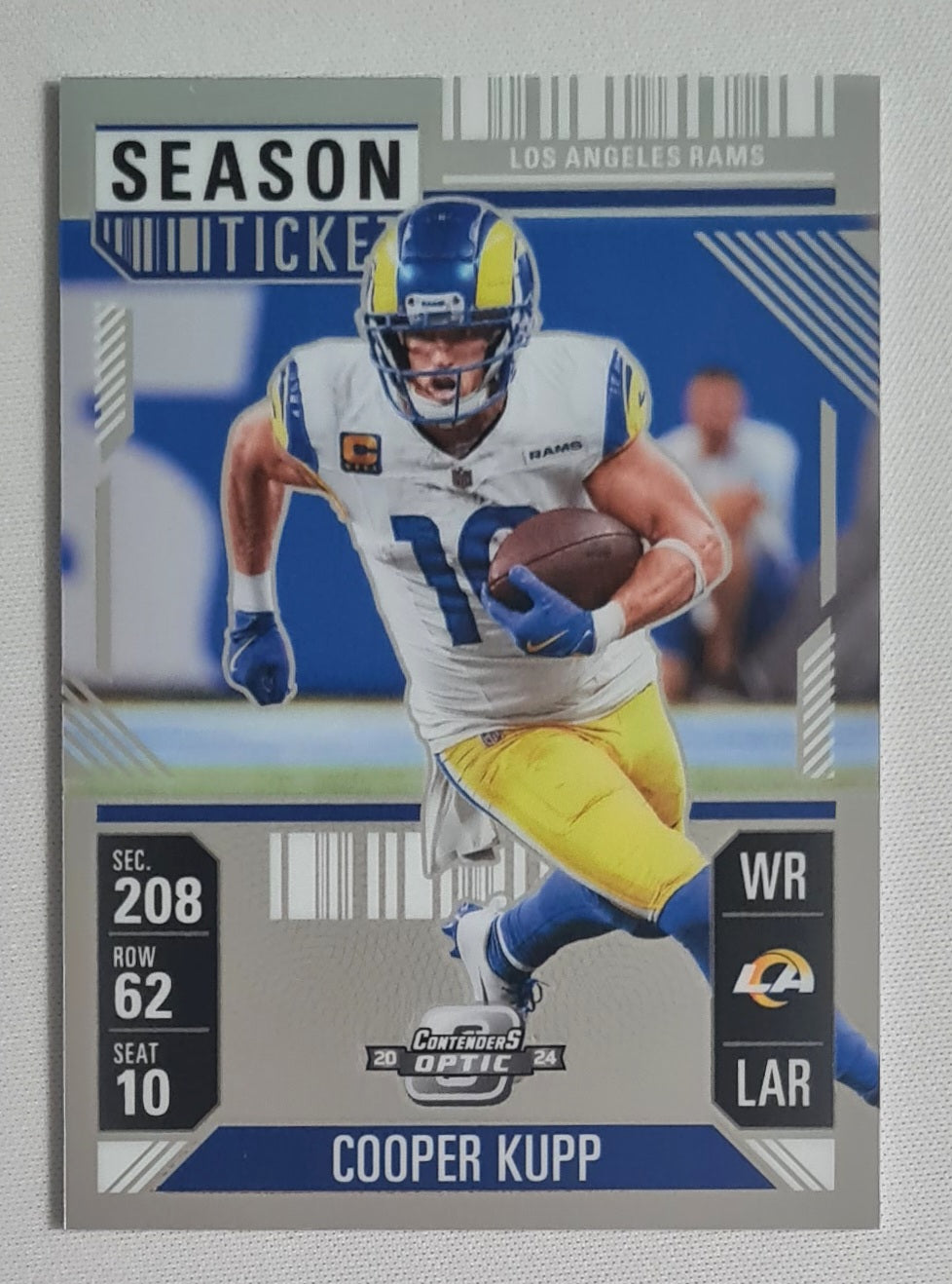 Cooper Kupp - 2024 Panini Contenders Optic Football NFL Season Ticket Los Angeles Rams #32