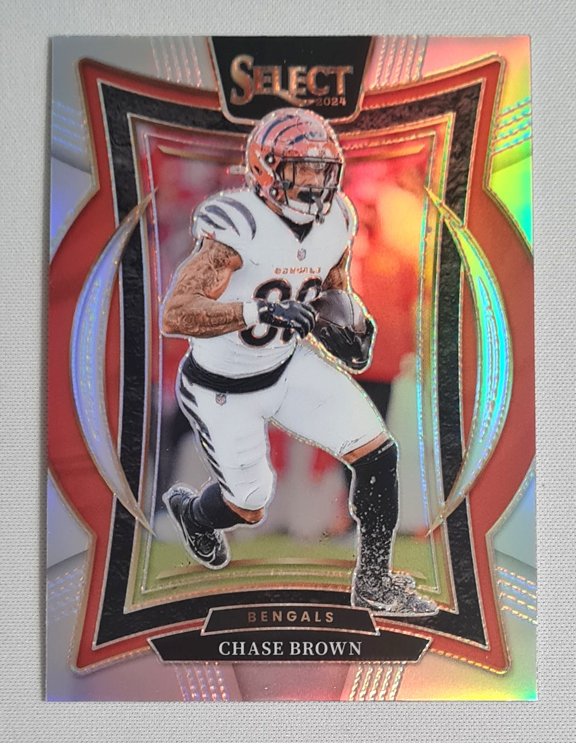 Chase Brown - 2024 Panini Select Football NFL Prizm Bengals #18 Concourse