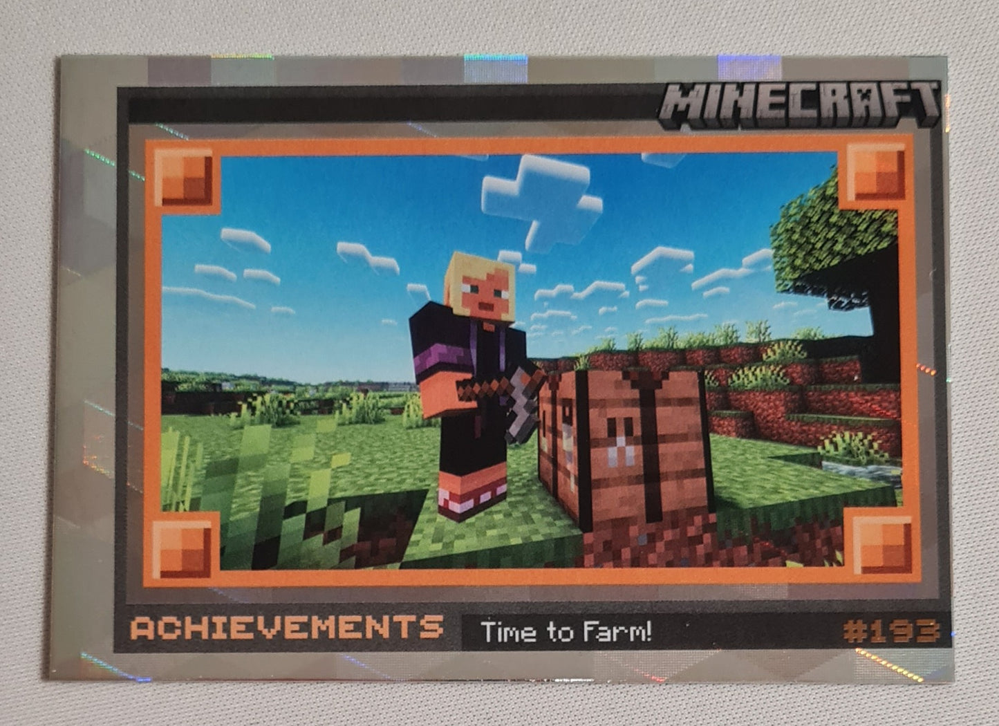 Minecraft - 2024 Panini minecraft MOJ-ANG - Time to Farm! Achievements #193
