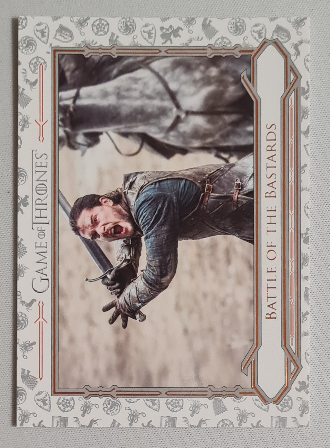 Game of Thrones - 2021 Iron Anniversary Battle of The Bastards - Battle Card B15 JON SNOW