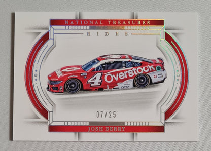 Josh Berry - 2024 Panini NASCAR National Treasures Racing (Rides) #44 /25