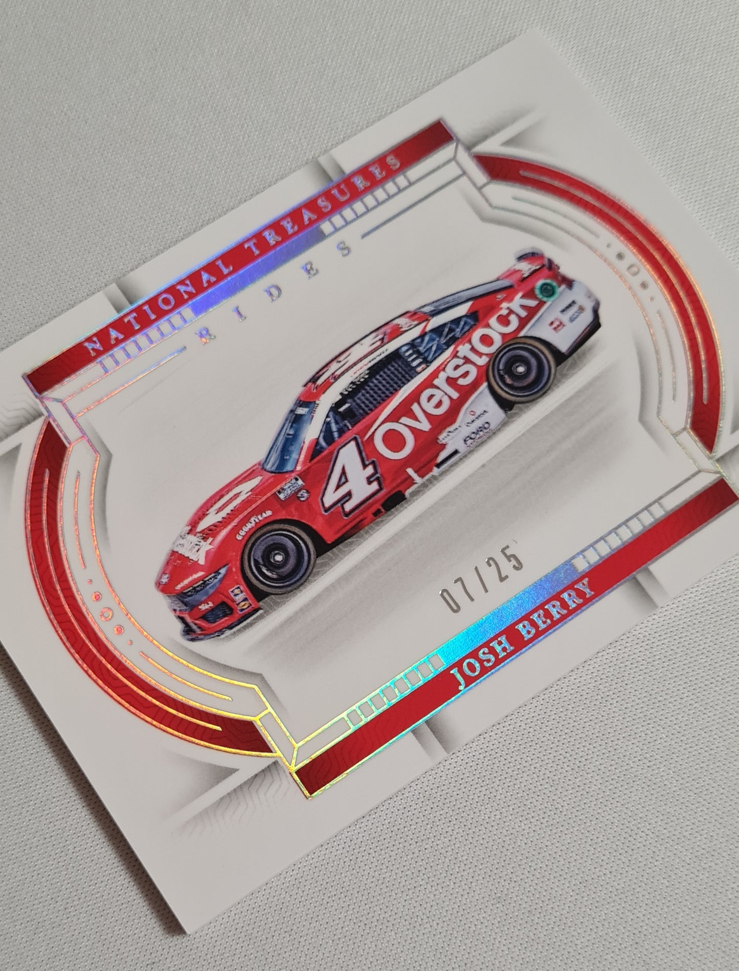 Josh Berry - 2024 Panini NASCAR National Treasures Racing (Rides) #44 /25