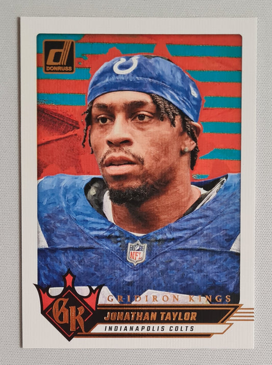 Jonathan Taylor - 2024 Panini Donruss Football NFL Colts - Gridiron Kings #11