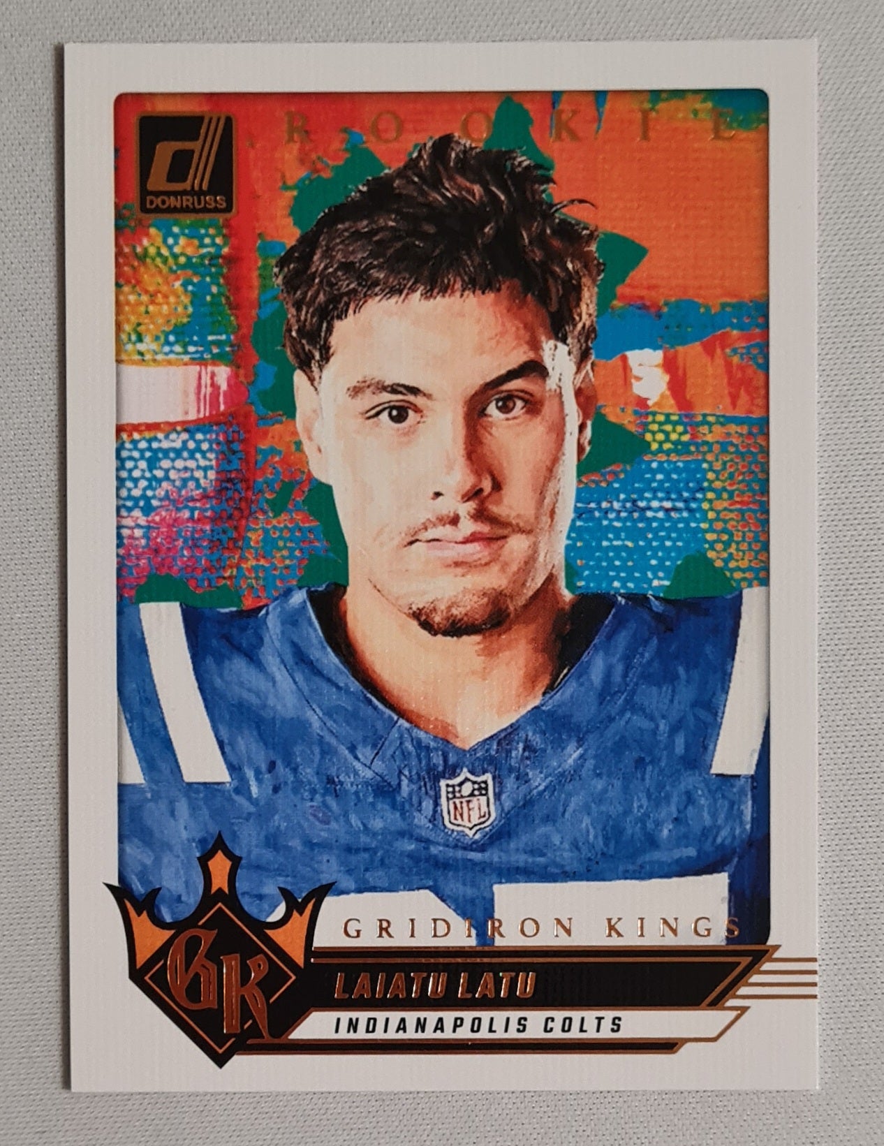 Laiatu Latu - 2024 Panini Donruss Football NFL Colts - Gridiron Kings #2