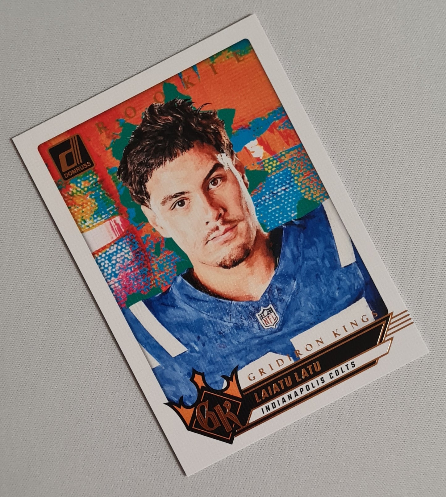 Laiatu Latu - 2024 Panini Donruss Football NFL Colts - Gridiron Kings #2