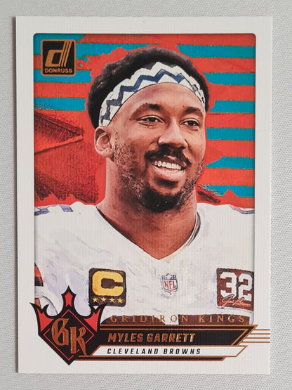 Myles Garrett - 2024 Panini Donruss Football NFL Browns - Gridiron Kings #15
