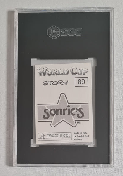 Johan Cruyff - 1994 Panini World Cup Story Dutch National Team - Sonric's Back #89 SGC6 EX NM