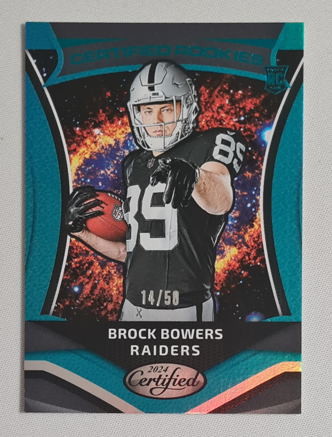 Brock Bowers - 2024 Panini Certified Football NFL Raiders Certified Rookies  #2 /50