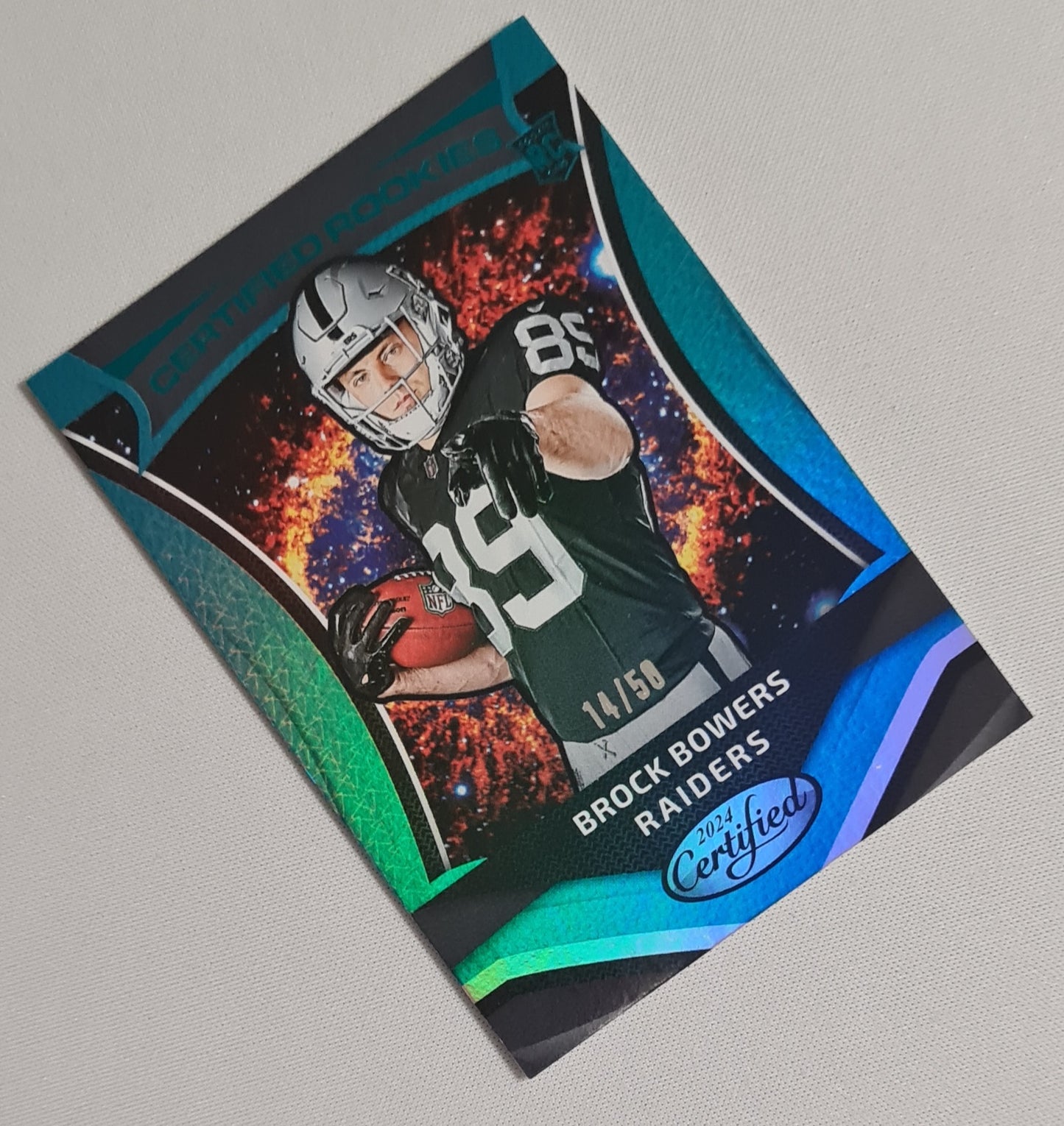 Brock Bowers - 2024 Panini Certified Football NFL Raiders Certified Rookies  #2 /50